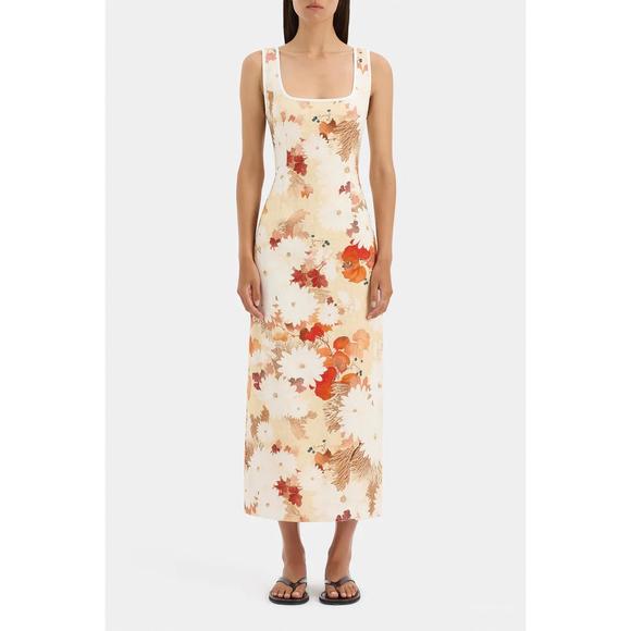 NEW SIR. jessamine midi dress in posy floral